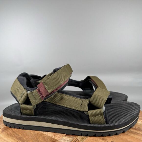 Teva Men's 11 Universal Trail Total Eclipse Sandals Green 1106786 - Picture 1 of 7